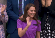 Kate Middleton é ovacionada em final do torneio de Wimbledon