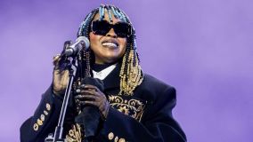 Lauryn Hill se apresentando em SP no festival Chic Show