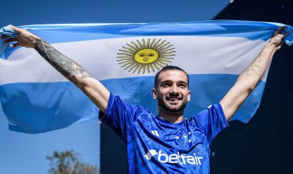 Lautaro Díaz é um dos reforços do Cruzeiro desta janela
