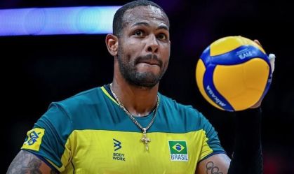 Vôlei: Leal sofre torção no tornozelo e vira dúvida na Seleção Brasileira