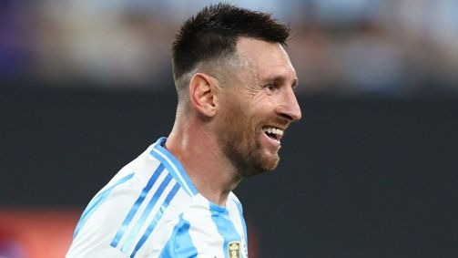 Lionel Messi em jogo contra a Canadá pela Copa América