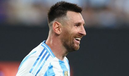 Lionel Messi em jogo contra a Canadá pela Copa América