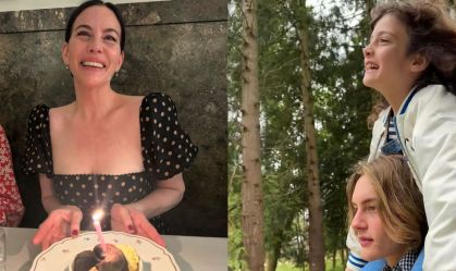 Liv Tyler surpreendeu fãs com diversos registros no último domingo (14)