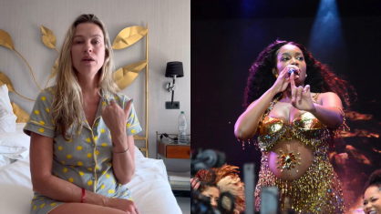 Luana Piovani postou um vídeo falando sobre o anúncio do fim do relacionamento entre Iza e Yuri Lima