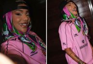 Ludmilla posta novas fotos com joia de ouro nos dentes