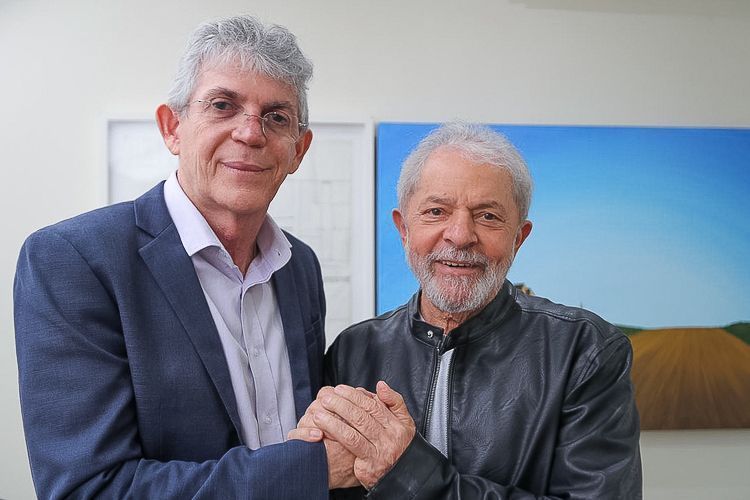 Ricardo Coutinho e Lula / Divulgação/Ricardo Stuckert