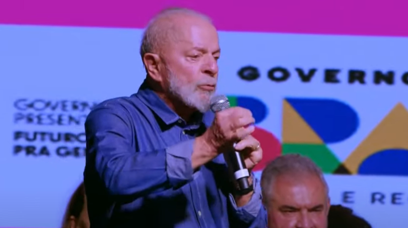 Lula durante agenda em Salvador