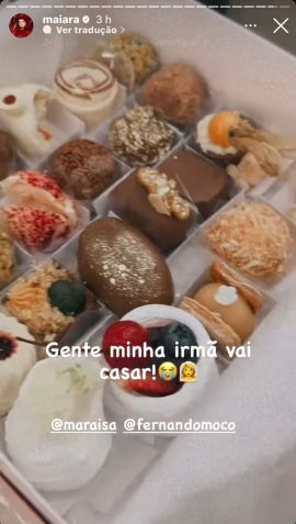 Maiara falou sobre os preparativos para o casamento da irmã / Instagram/Maiara