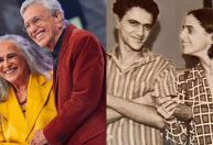 Maria Bethânia resgata foto com Caetano Veloso e cita turnê: "Está chegando"