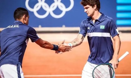 Monteiro e Wild avançaram na chave de duplas em Paris