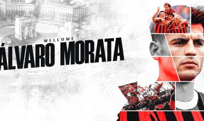 Milan anuncia contratação de Morata, campeão da Euro pela Espanha