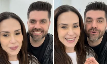 Filho de Nadja Haddad deixa a incubadora após nascimento prematuro
