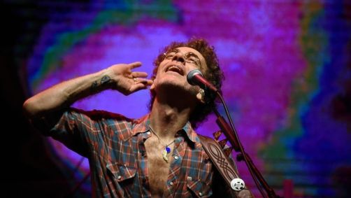 Nando Reis se apresentou no Rock Rec Festival, em Recife, em maio de 2024