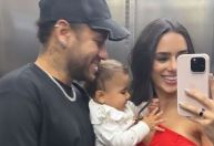 Após noite romântica com Biancardi, Neymar mostra Mavie 
