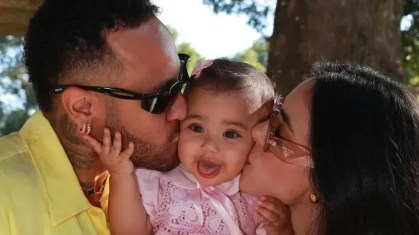 Neymar, Mavie e Bruna Biancardi