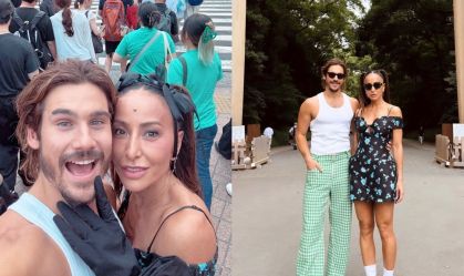 Ator se declarou ao viajar para encontrar Sabrina Sato