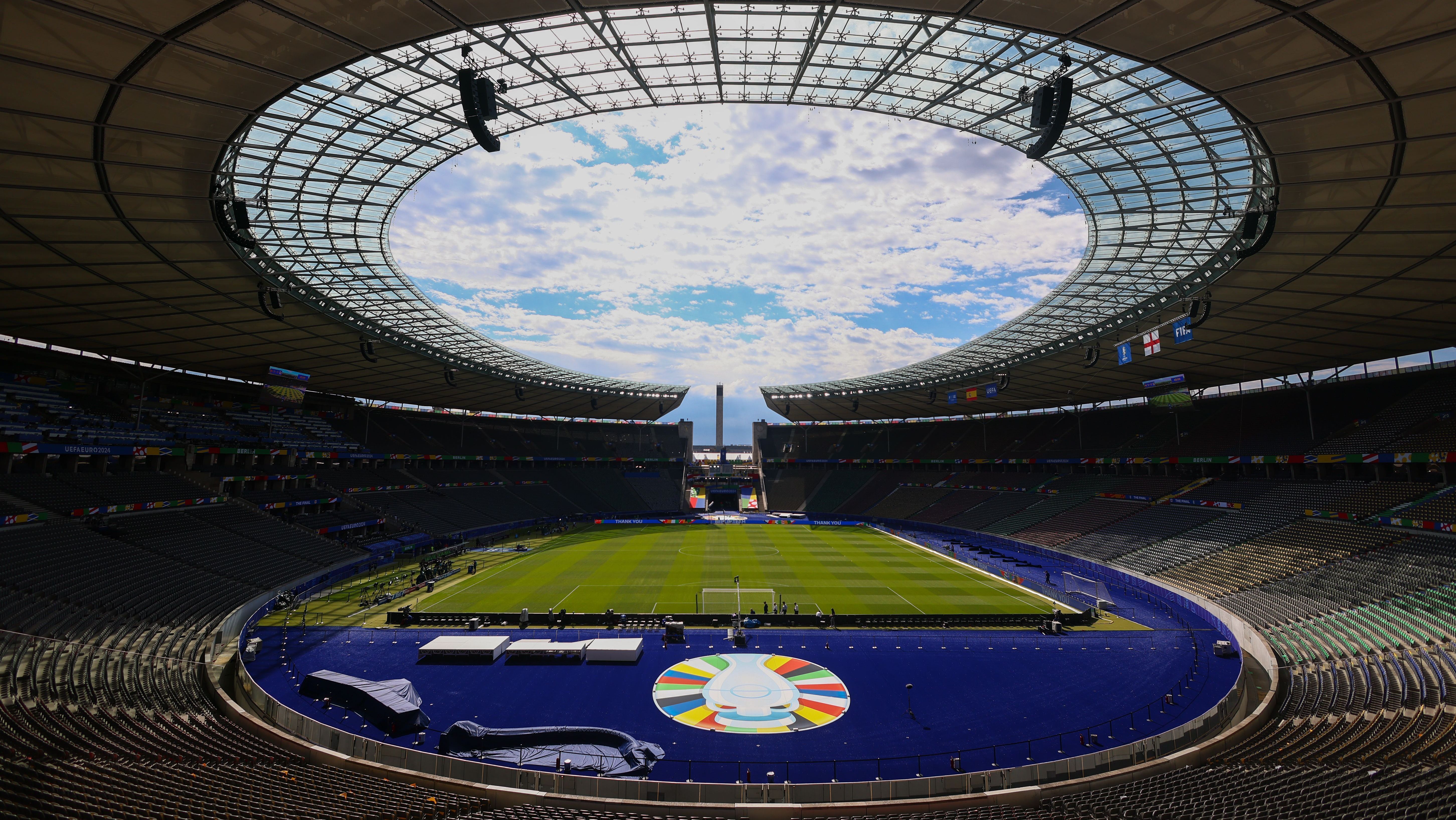 Olympiastadion, em Berlim, receberá a final da Eurocopa