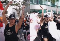 Pabllo Vittar dança com Porquinho da Paulista para promover nova música; veja