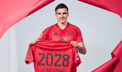 João Palhinha foi anunciado pelo Bayern de Munique