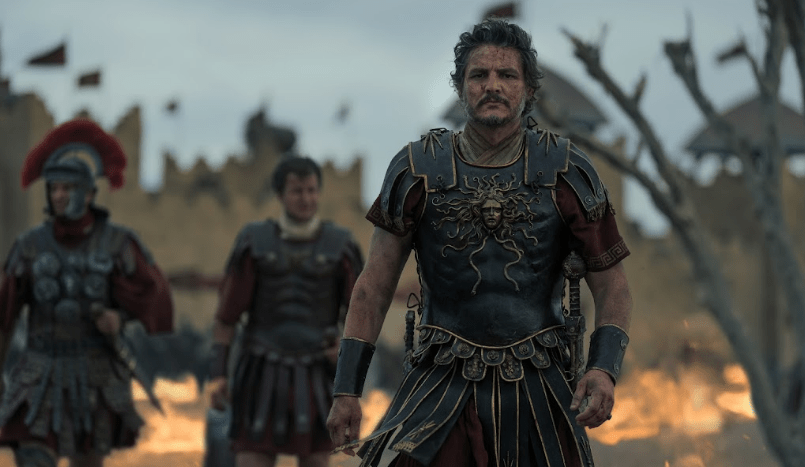 Pedro Pascal em "Gladiador II" / Divulgação/Paramount Pictures