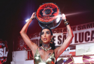 Pepita é anunciada rainha de bateria de escola samba de São Paulo