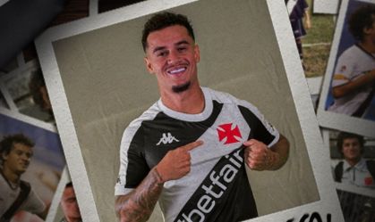 Coutinho no Vasco: onde assistir à coletiva de apresentação do meia