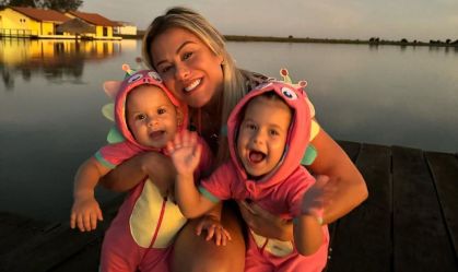 Poliana Rocha diz que levou bronca de Leonardo por mimar muito as netas