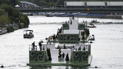 Barcos terão pistas para exibição de manobras durante a Cerimônia de Abertura