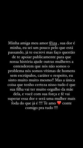 Preta Gil presta apoio a Iza após traição / Instagram/Preta Gil