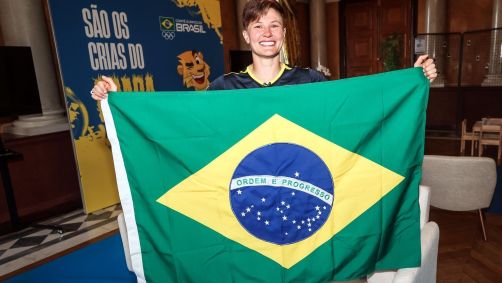 Raquel Kochhann será porta-bandeira do Brasil na Cerimônia de Abertura dos Jogos Olímpicos Paris 2024