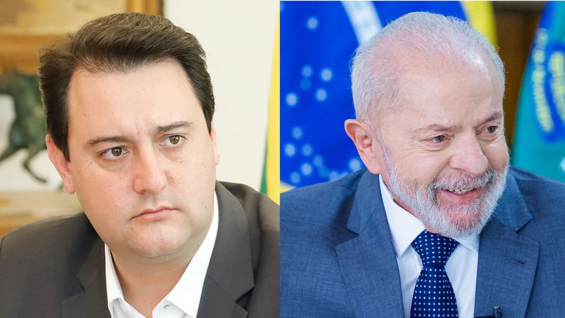 Ratinho Junior e Lula