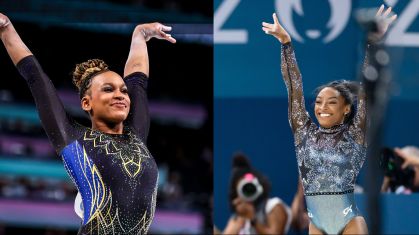 Rebeca Andrade e Simone Biles vão disputar mais quatro finais em Paris 2024