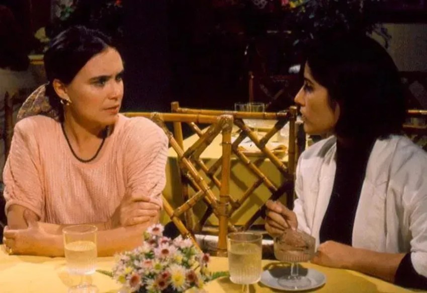 Regina Duarte como Raquel Accioli e Gloria Pires como Maria de Fátima em "Vale Tudo" / Bazilio Calazans/Globo