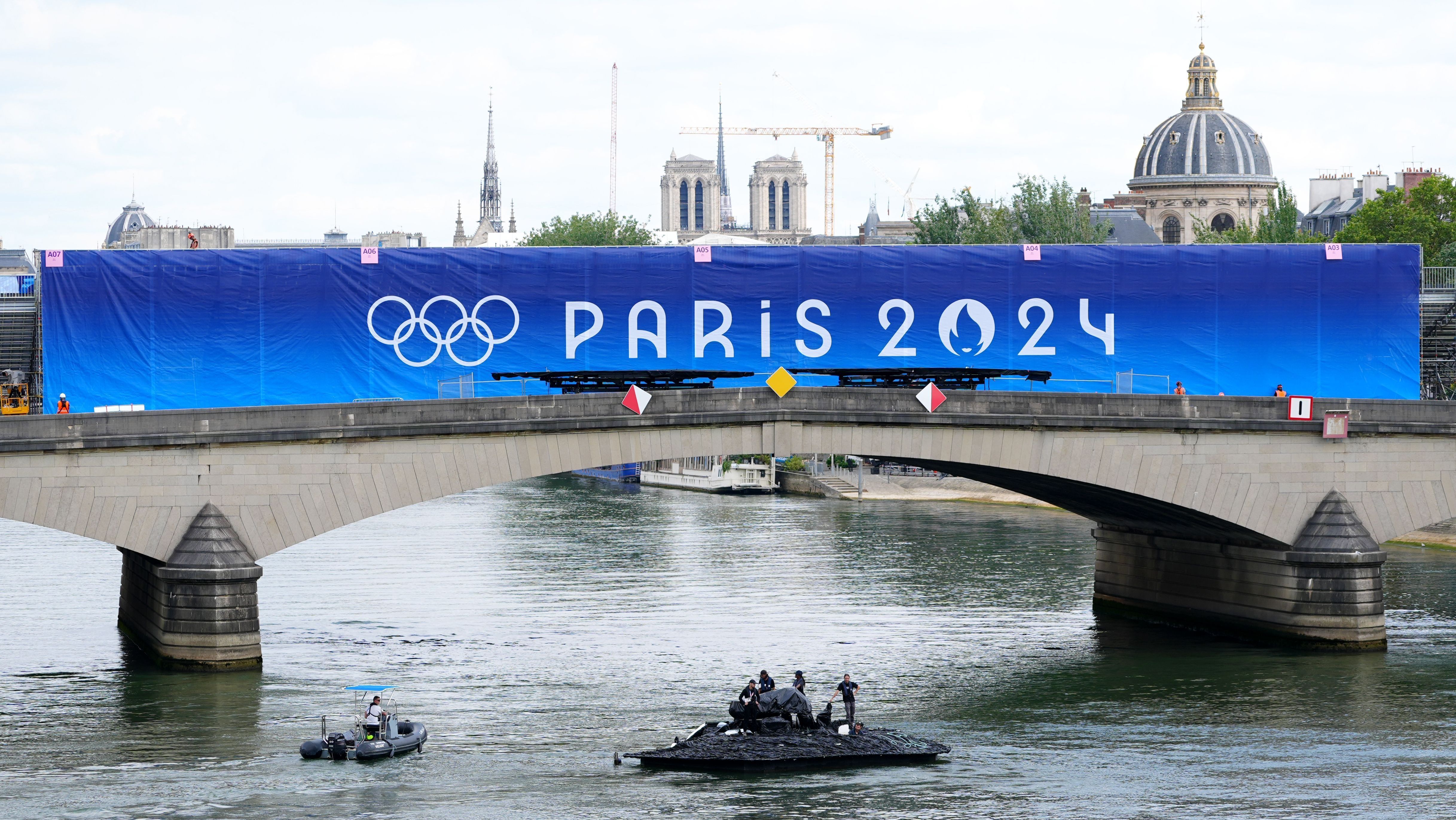Rio Sena vai receber a cerimônia de abertura dos Jogos Olímpicos de Paris 2024