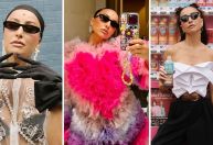 Origami, laços, babados e mais: 10 looks de Sabrina Sato pelo Japão