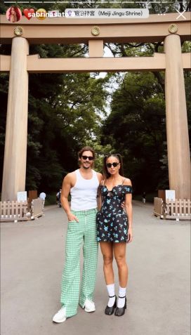 Sabrina Sato registrou passeio com o ator nas redes sociais / Instagram/Sabrina Sato