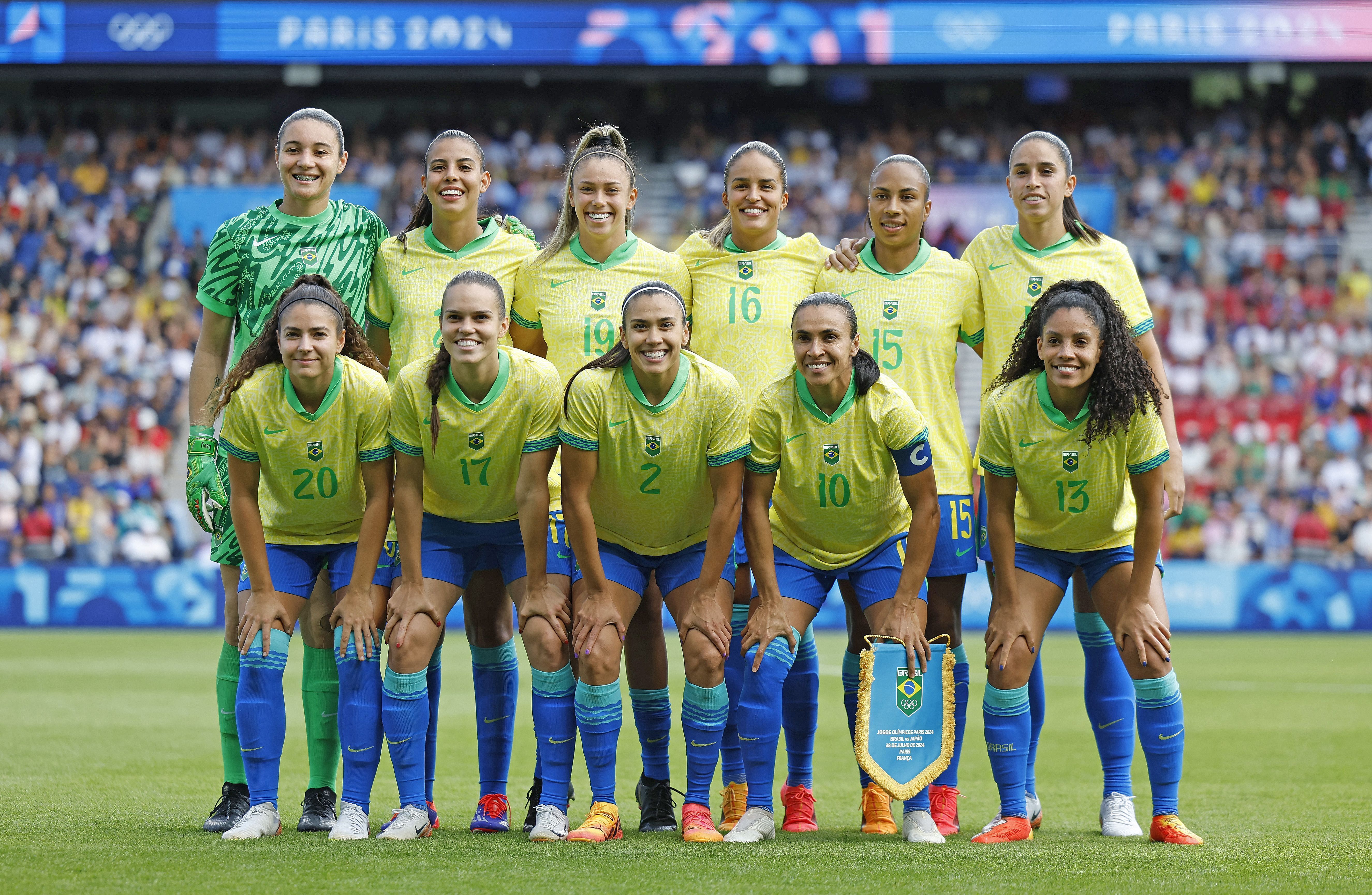 Seleção feminina e futebol na Olimpíada de Paris