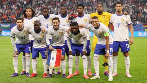 Seleção Francesa que eliminou Portugal nas quartas de final da Eurocopa