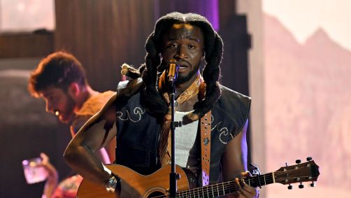 Shaboozey cantou no BET Awards de 2024, em Los Angeles