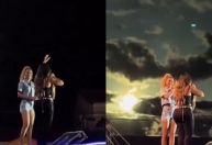 Meteoro ilumina o céu durante show de Simone Mendes no Ceará; veja vídeo