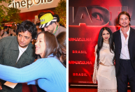 Diretor de terror M. Night Shyamalan e elenco de 