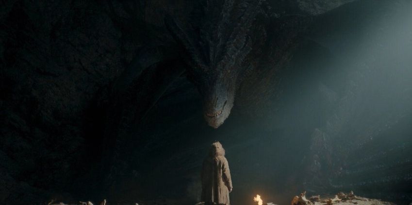 Dragoa Silverwing, em "A Casa do Dragão" / Reprodução/ HBO