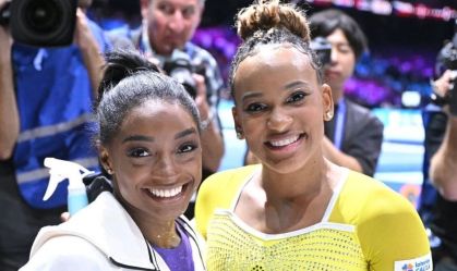 Simone Biles e Rebeca Andrade são os principais nomes da ginástica