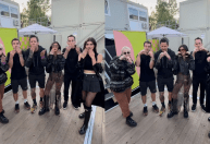 Simple Plan recria meme de Maya Massafera na Bélgica; veja