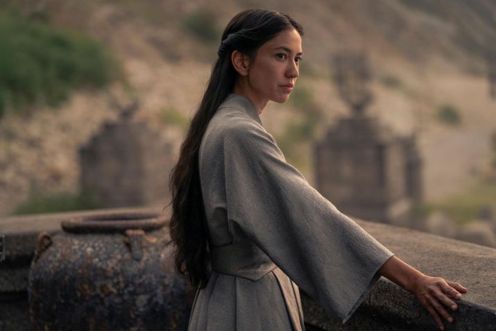 Sonoya Mizuno como Mysaria em "A Casa do Dragão" / Theo Whiteman/HBO