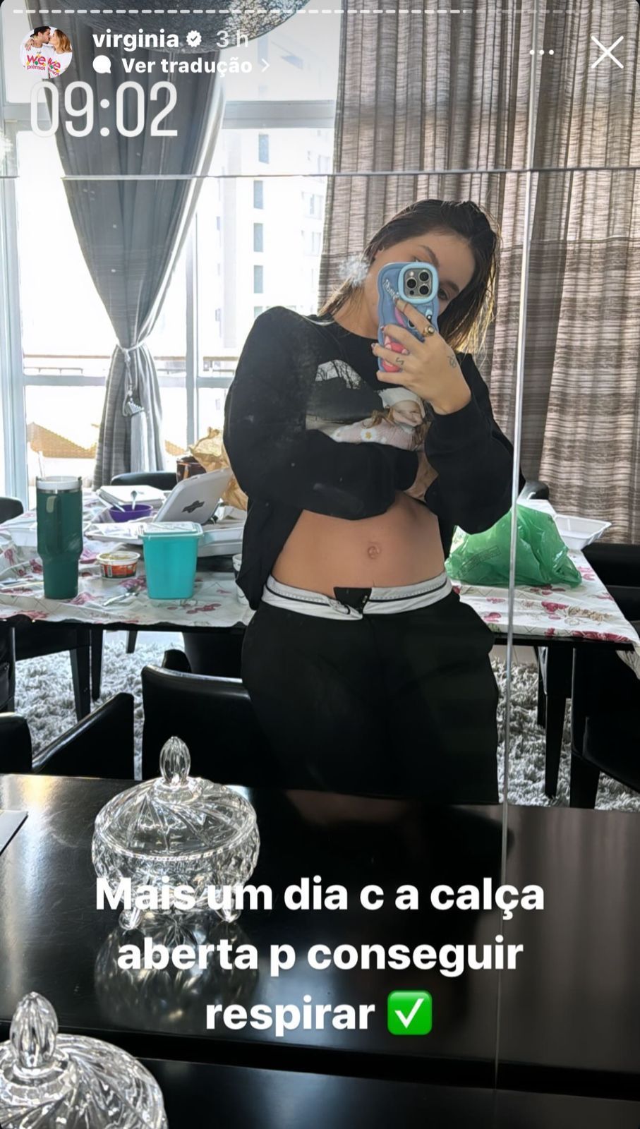 Nas redes, Virginia Fonseca atualiza fãs sobre a evolução da gravidez / Instagram/Virginia Fonseca