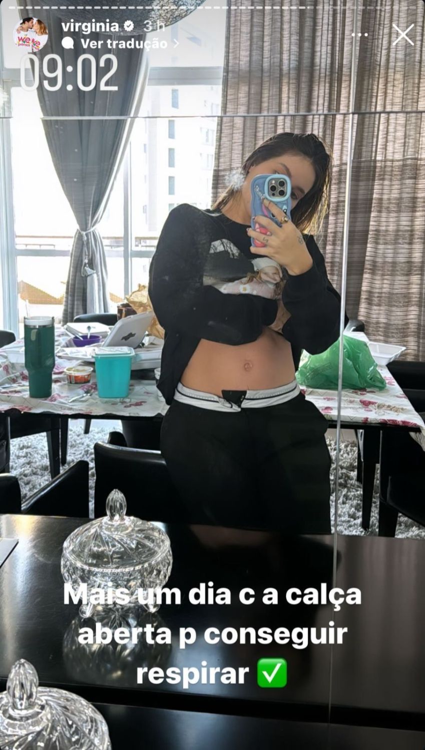 Nas redes, Virginia Fonseca atualiza fãs sobre a evolução da gravidez / Instagram/Virginia Fonseca