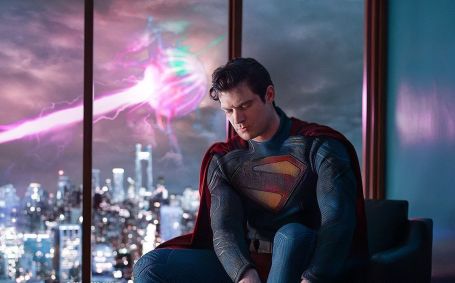 David Corenswet como Super-Homem em &quot;Superman&quot;
