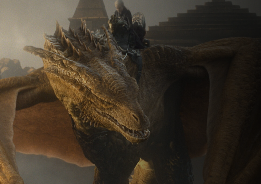 Dragoa Syrax, de "A Casa do Dragão" / Foto: HBO
