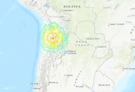 Terremoto de magnitude 7,3 atinge região do Chile, diz agência